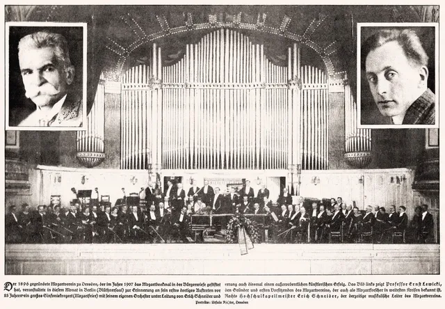 Aufführung des Mozart-Vereins im Blüthner-Saal in Berlin, 1924