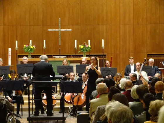 Das Orchester des Mozart-Vereins beim Herbstkonzert 2018