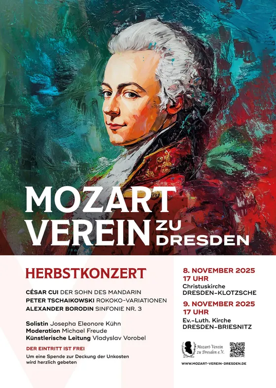 Plakat der Herbstkonzerte 2025