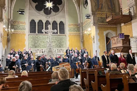 Adventskonzert in der Himmelfahrtskirche Dresden-Leuben (Foto: Kantorei Leuben)