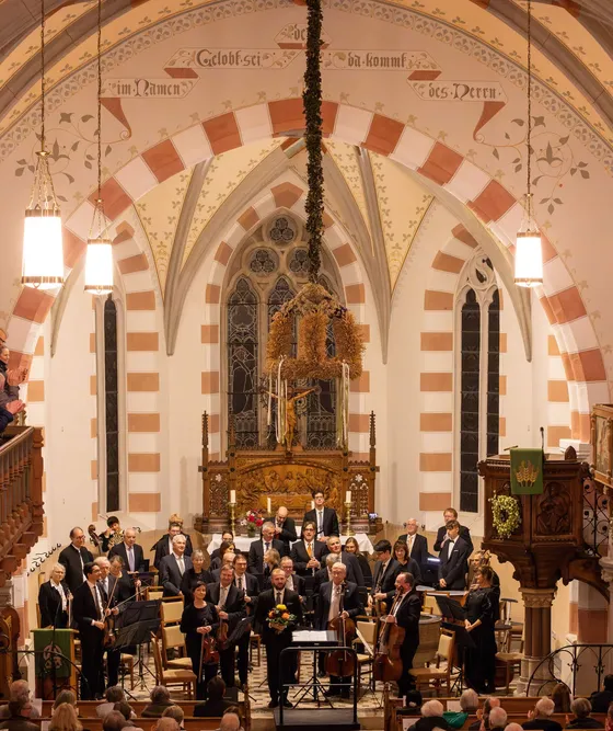 Das Orchester des Mozart-Vereins beim Herbstkonzert 2024